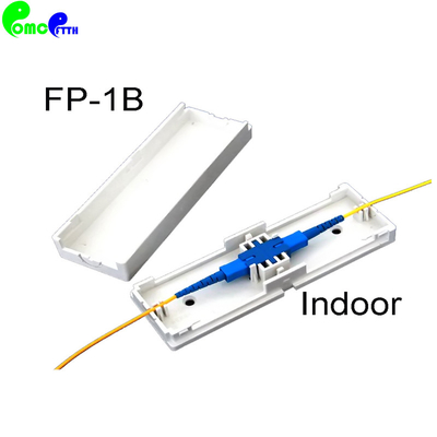 150*50*25mm ABS FTTH Products 1F Indoor Fiber Connection Protection Box