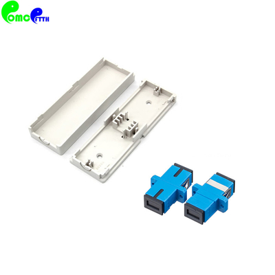 150*50*25mm ABS FTTH Products 1F Indoor Fiber Connection Protection Box