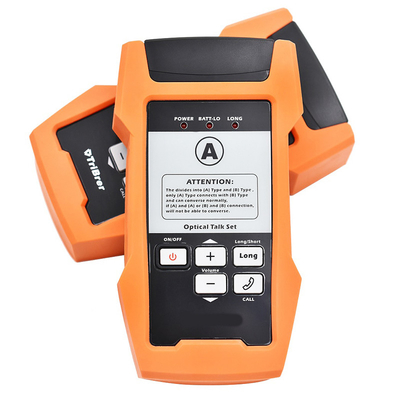 120 Kilometer Optical Talk Set FC PC Singlemode Fiber Optic Tool