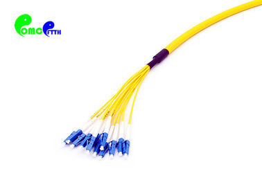 Fiber Optic Pigtail LC SM OS2 9 / 125 OM1 62.5 / 125 OM2 OM3 OM4  OM5 50 / 125 Loose buffer , Tight buffer PVC/ LSZH