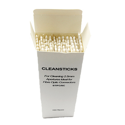 SC SC2 FC Fiber Optic Tools Connector Cleaning Swab Stick 2.5mm